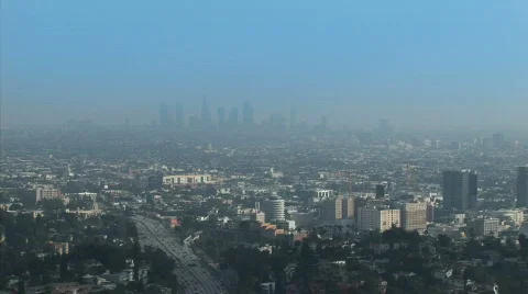 Meteor Impact - Part 2 - Los Angeles Stock Footage