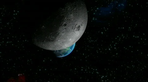 Meteor Impacting Earth HD 3D Stock-Footage 125718