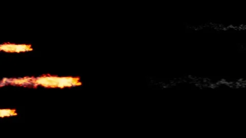 Meteor Loop VJ Loops Stock Footage 74360713