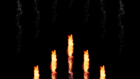 Meteor Loop VJ Loops Stock Footage 74361421