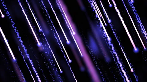 Meteor Particles Background Stock Footage 52539407