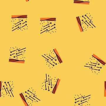 Meteor shower space exploration vector seamless pattern 스톡 일러스트