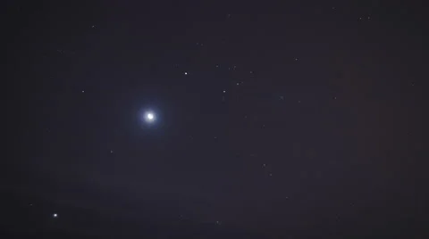 Meteor Shower with Stars Stock Footage 63690564