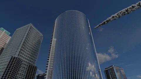 Meteor in the Sky Stock Footage 114709434