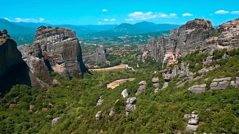 Meteora, Greece. Vídeos de archivo 73487758