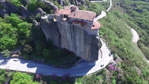 Meteora, Greece Video stock 76647580