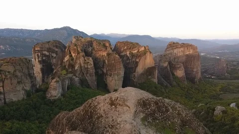Meteora - Greece Stock Footage 99806947
