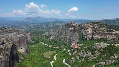 Meteora, Greece. Stock Footage 137018520