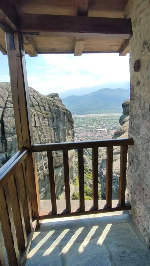 Meteora Greece Video stock 246126861