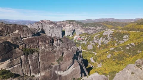 Meteora, Greece Stock Footage 293943037