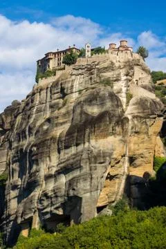 The meteora in greece Foto stock