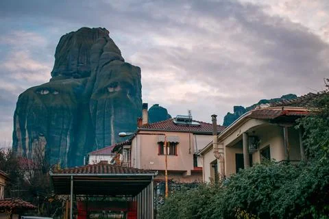 Meteora, Greece Foto stock