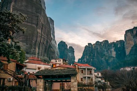 Meteora, Greece 스톡 사진