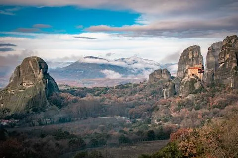 Meteora, Greece 스톡 사진