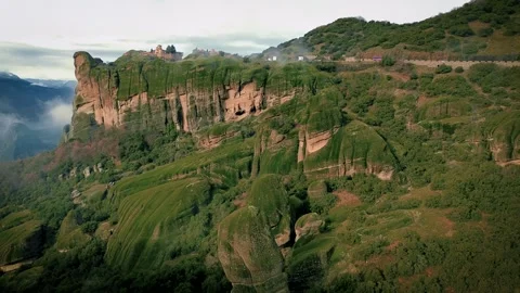 Meteora, Greece. Rock formation Stock Footage 301527381