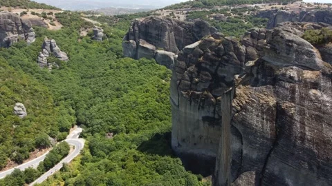 Meteora Monastery, Greece Stock Footage 160662715