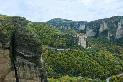 Meteora Small Temple Stock Photos