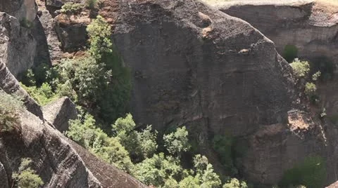 Meteora valley Stock Footage 11811953