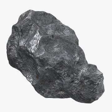 Meteorite 02 - Iron 3D Model