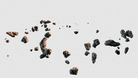 Meteorite with Alpha Видео 158850308