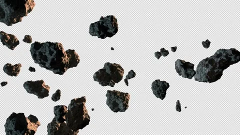 Meteorite with Alpha 動画素材 158871731