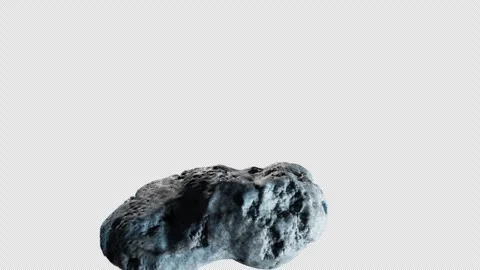 Meteorite or asteroid flying in space. 스톡 동영상 240537848
