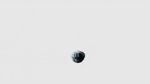 Meteorite or asteroid flying in space 스톡 동영상 240537904