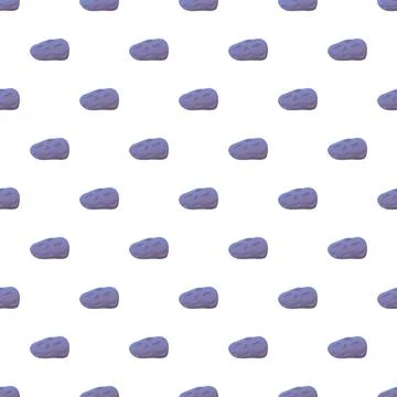 Meteorite pattern creating seamless cosmic texture background Stockillustratie