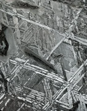 Meteorite structure Stock Photos