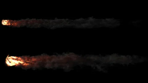 Meteorite Trail Two Stock Footage 39133745