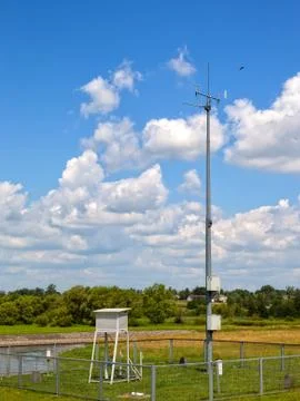Meteorological station Stock Photos