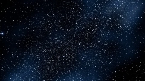 Meteors On Night Sky Stock Footage 119117799