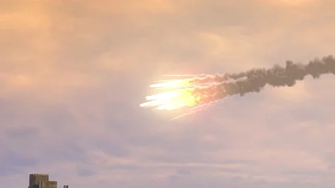 Burning Meteorite Stock Video Footage | Royalty Free Burning Meteorite ...