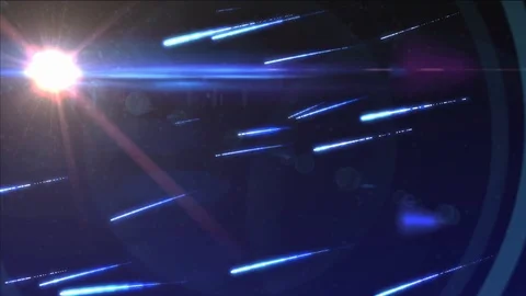 Meteor's rain Stock Footage 103733531