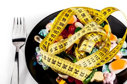 Meter and Sweets Stock Photos