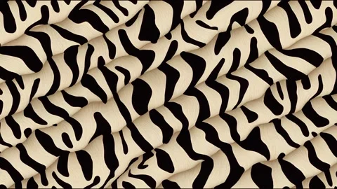 A meter animation consisting of Zebra tissues Stock Footage 220105874