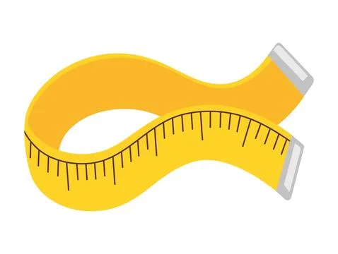 Meter centimeter and millimeter accuracy Stock Illustration