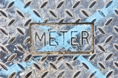 Meter cover Stock Photos
