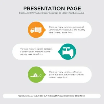 Meter, crane, lorry presentation Stock-Illustration