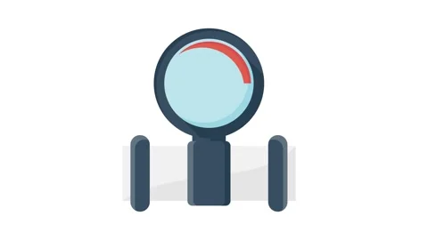 A meter displaying a red arrow indicating a specific measurement or level. 스톡 동영상 332531545