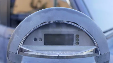Meter Failed Static Stock Footage 933216