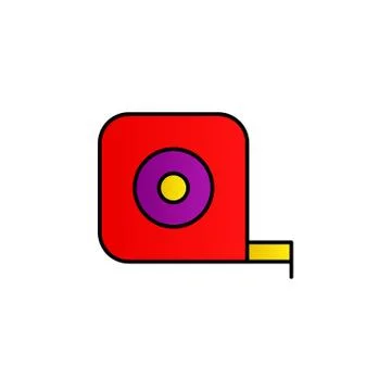 Meter, gauge color gradient vector icon Stock Illustration