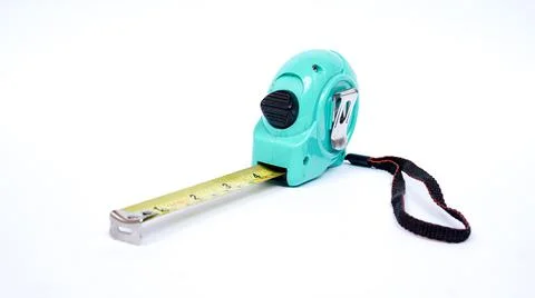 Meter isolated white background for building Stock Photos