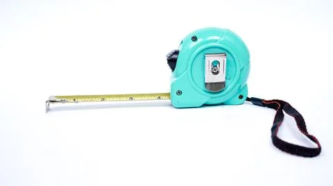 Meter isolated white background for building Stock Photos