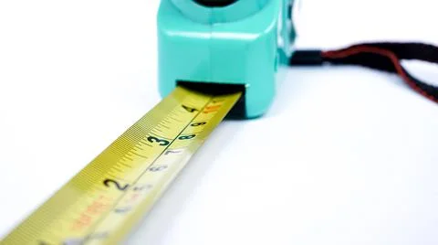 Meter isolated white background for building Stock Photos