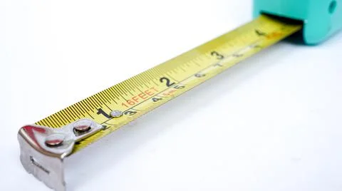 Meter isolated white background for building Stock Photos