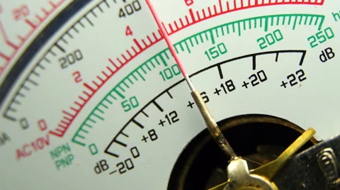 Meter Scale. Eavesdropping to special services 스톡 동영상 45311618