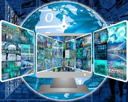 Metered flow 库存插图