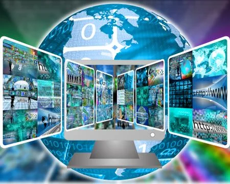 Metered flow 스톡 일러스트