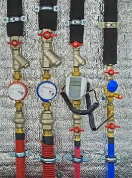 Metering devices Stock Photos